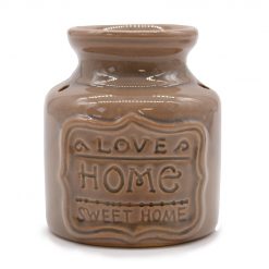 Quemador aromático - Gris - Love Home Sweet Home