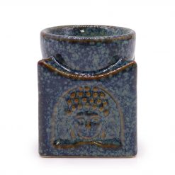 Quemador de Aceite Buda Cuadrado - Azul Polvo