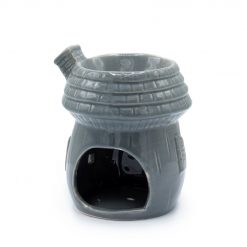 Alternative view of Quemador de Aceite en Forma de Casa de Setas - Gris