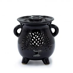 Quemador de Aceite Árbol de la Vida - Negro