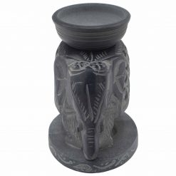 Alternative view of Quemador de aceite de Esteatita - Elefante de pie
