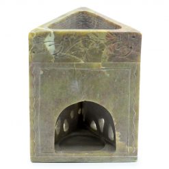 Alternative view of Quemador de aceite de Esteatita Triangular - Elefante
