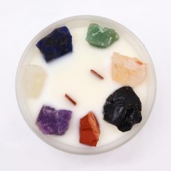 Alternative view of Velas de Cristal de Chakra  - Siete chakras
