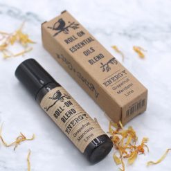 Roll-on de aceites esenciales Agnes + Cat – Energía – 10 ml