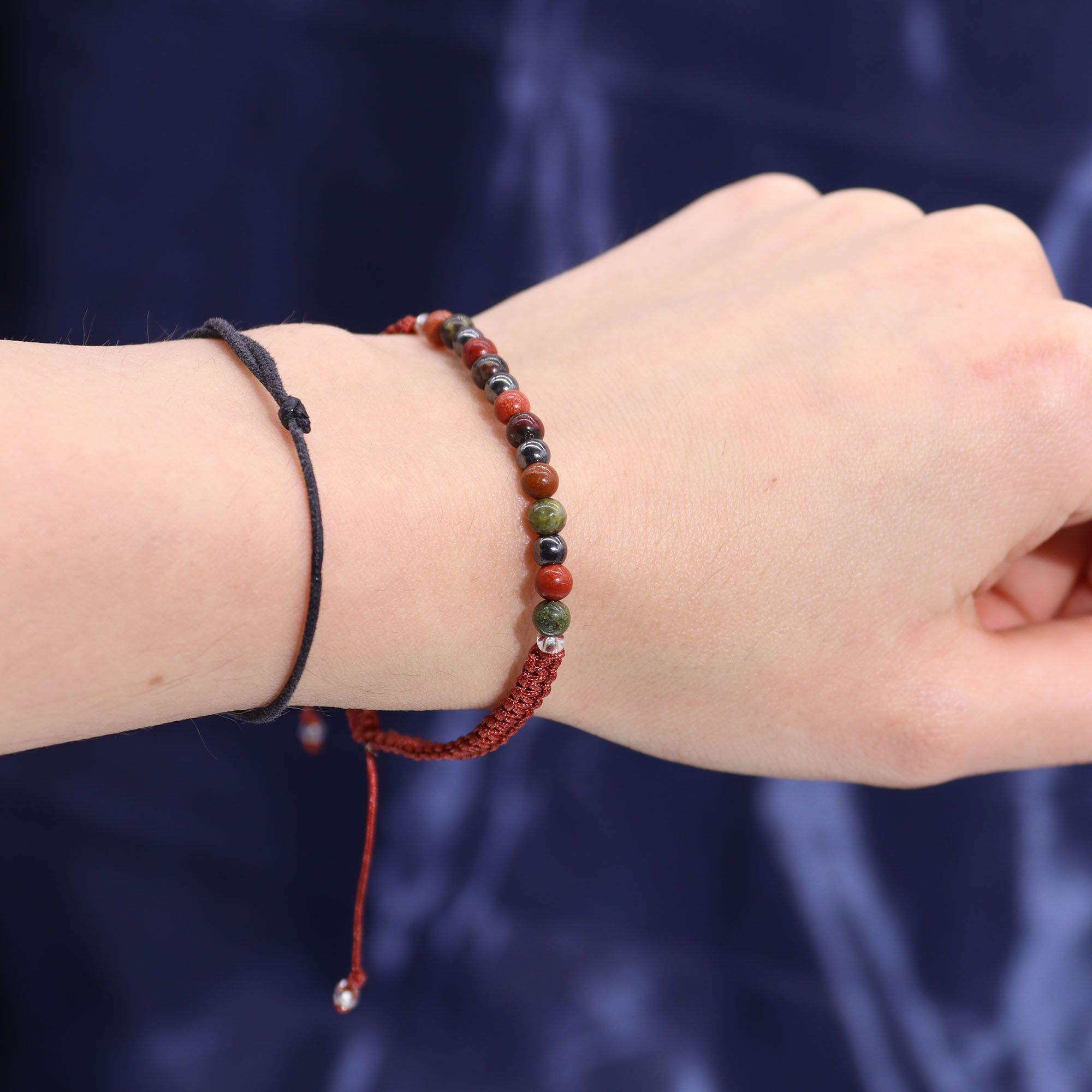 Vela del Zodiaco con Pulsera de Piedras Preciosas - Aries - Imagen 3