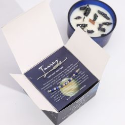 Alternative view of Vela del Zodiaco con Pulsera de Piedras Preciosas - Tauro