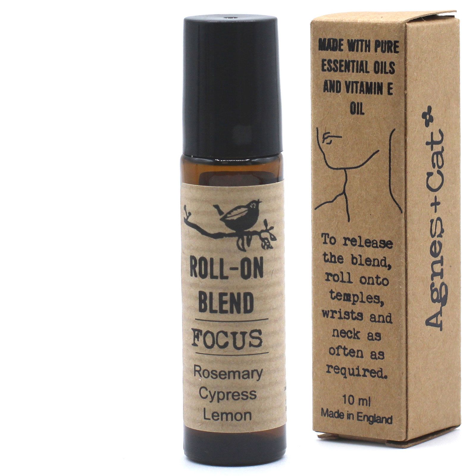 Roll-on de aceites esenciales Enfoque – Agnes + Cat - Imagen 3