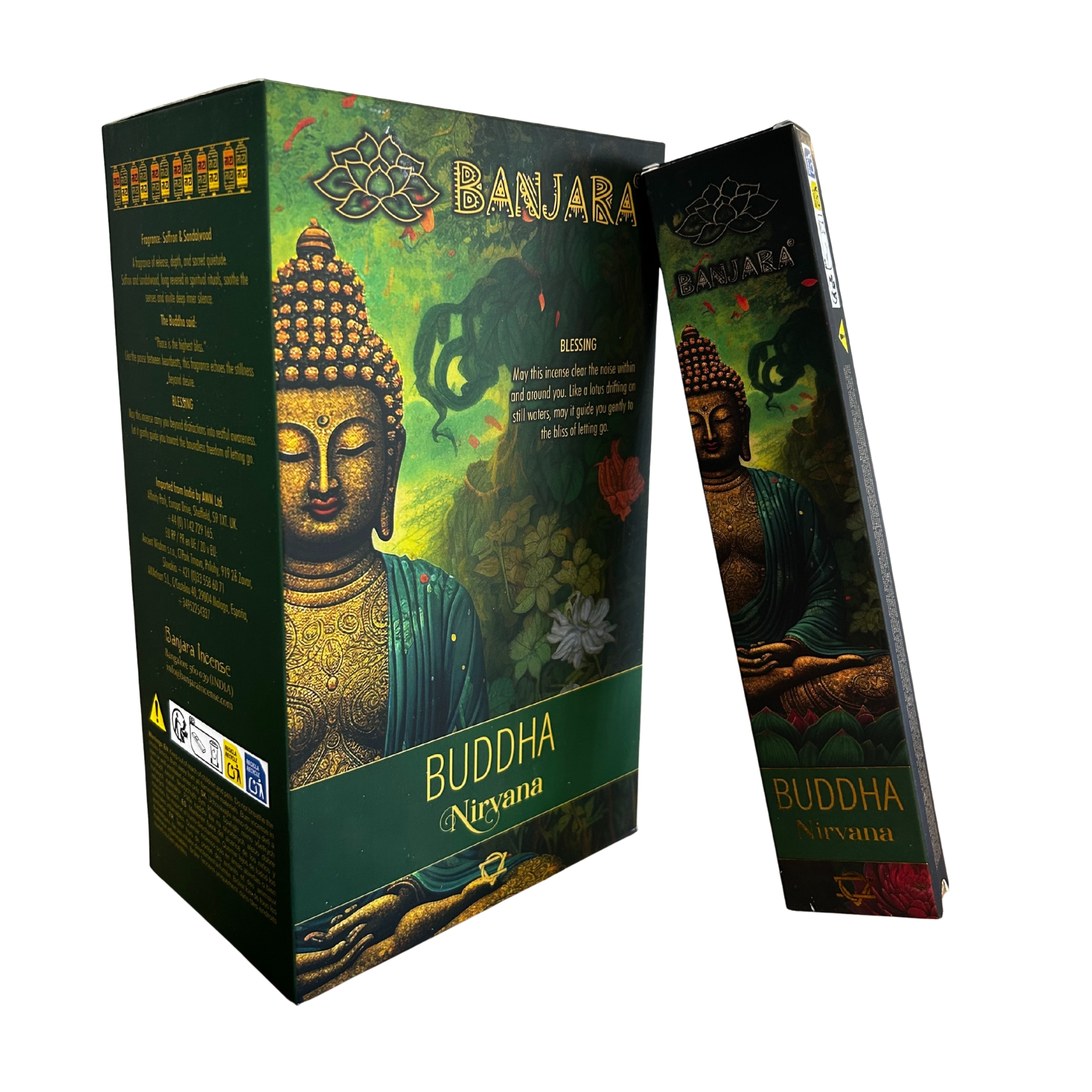 Incienso Banjara Buddha – Nirvana