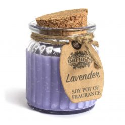 Vela de soja en tarro – Lavanda