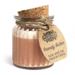 Vela de Cera de Soja Tarro - Mantequilla Brandy
