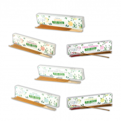 Pack de Incienso Masala a base de Plantas - Aloe Vera, Salvia Blanca Californiana, Canela, Citronela, Gardenia Fresca, Jazmín