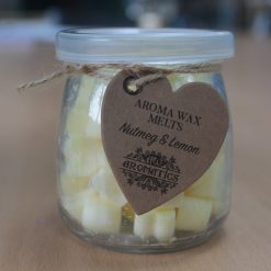 Wax Melts de Nuez Moscada y Limón – Aroma especiado cítrico energizante