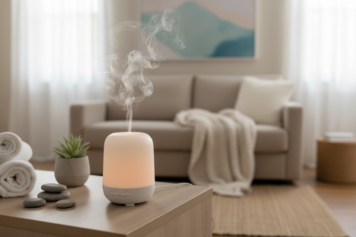 cómo usar aceites esenciales en casa en difusor