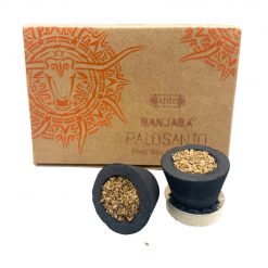 Alternative view of Copas de resina Banjara – Palo Santo
