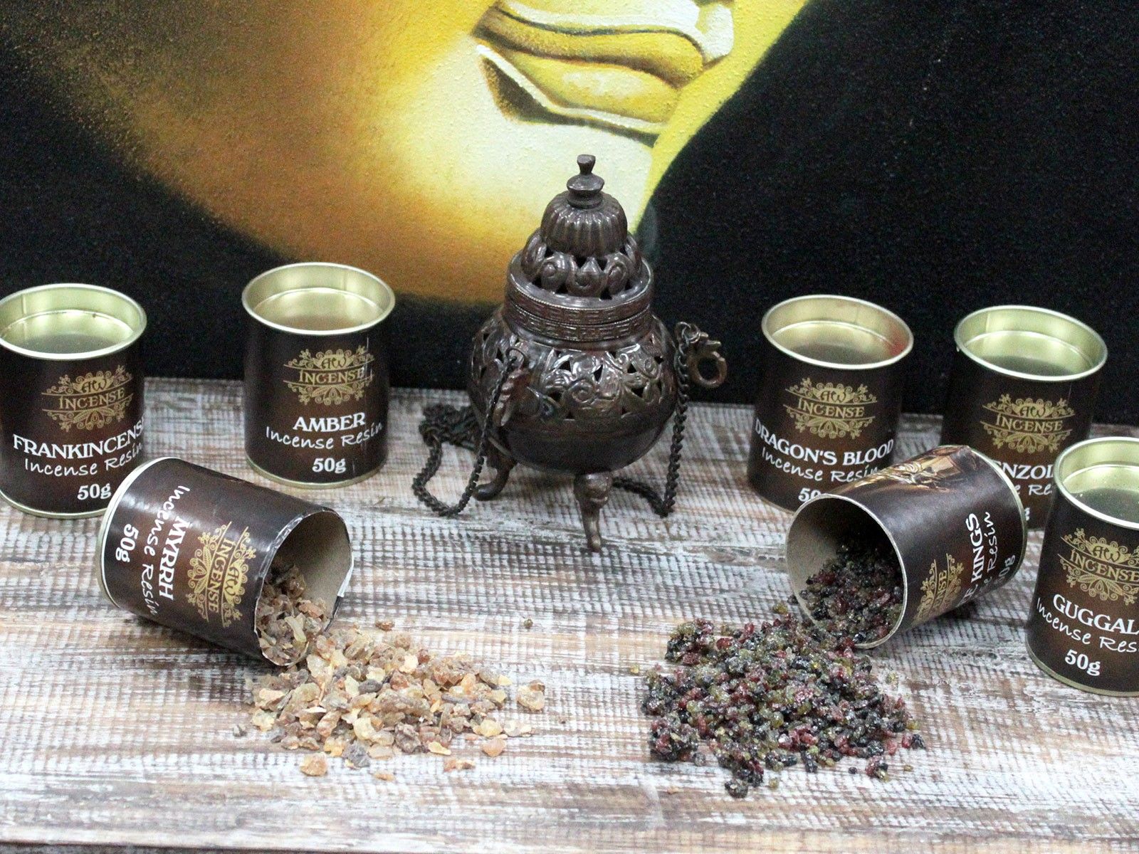 Resina aromática en lata – Ámbar - Imagen 4