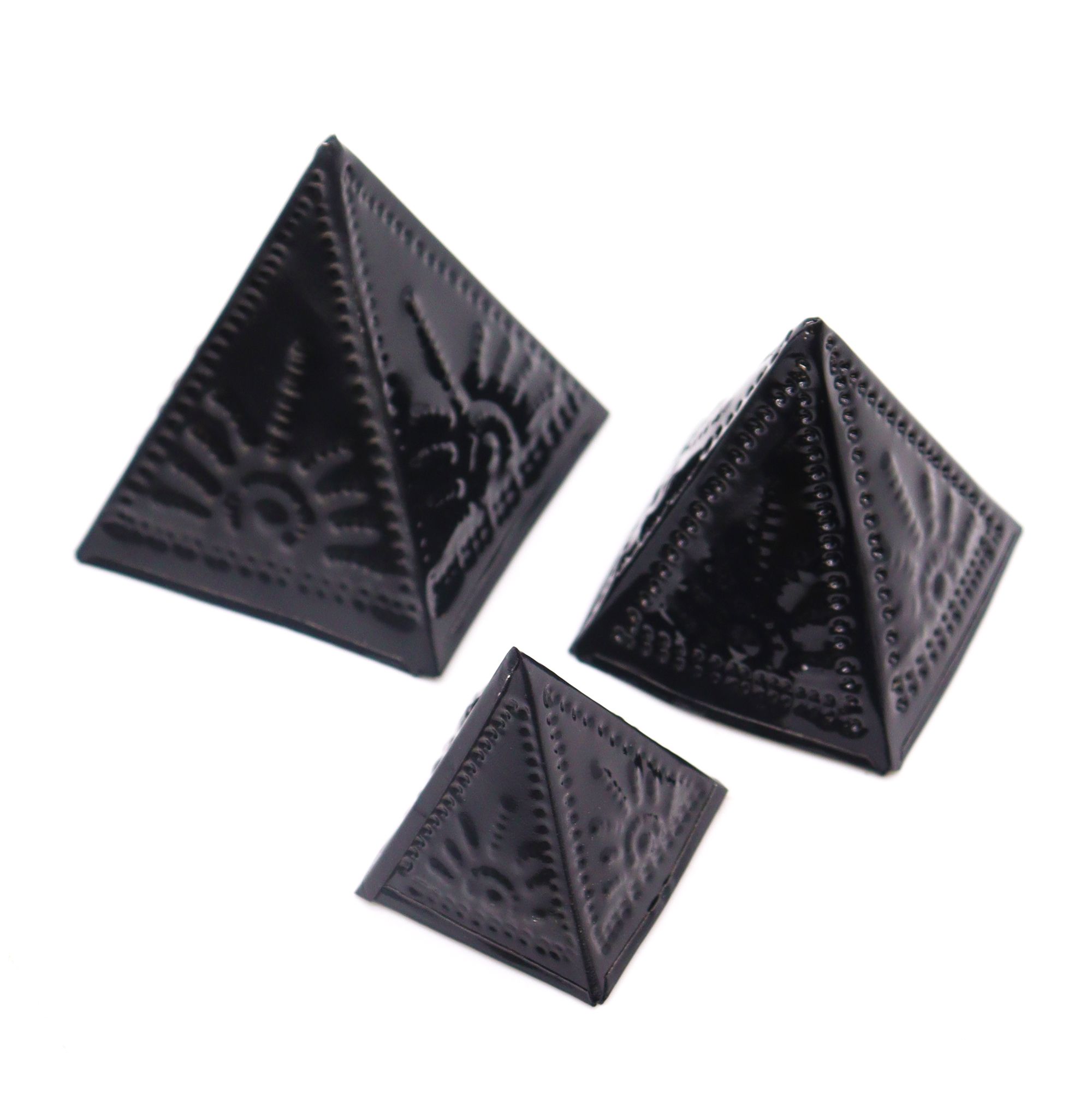 Moldes piramidales para incienso en polvo – Negro - Imagen 6