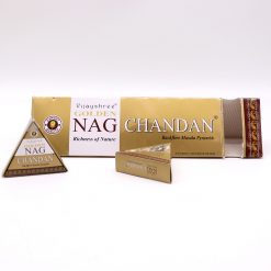 Alternative view of Conos de Incienso Jumbo Dorado Nag - Chandan Reflujo 42g