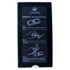 Ladrillos de incienso natural con quemador – Madera Negra