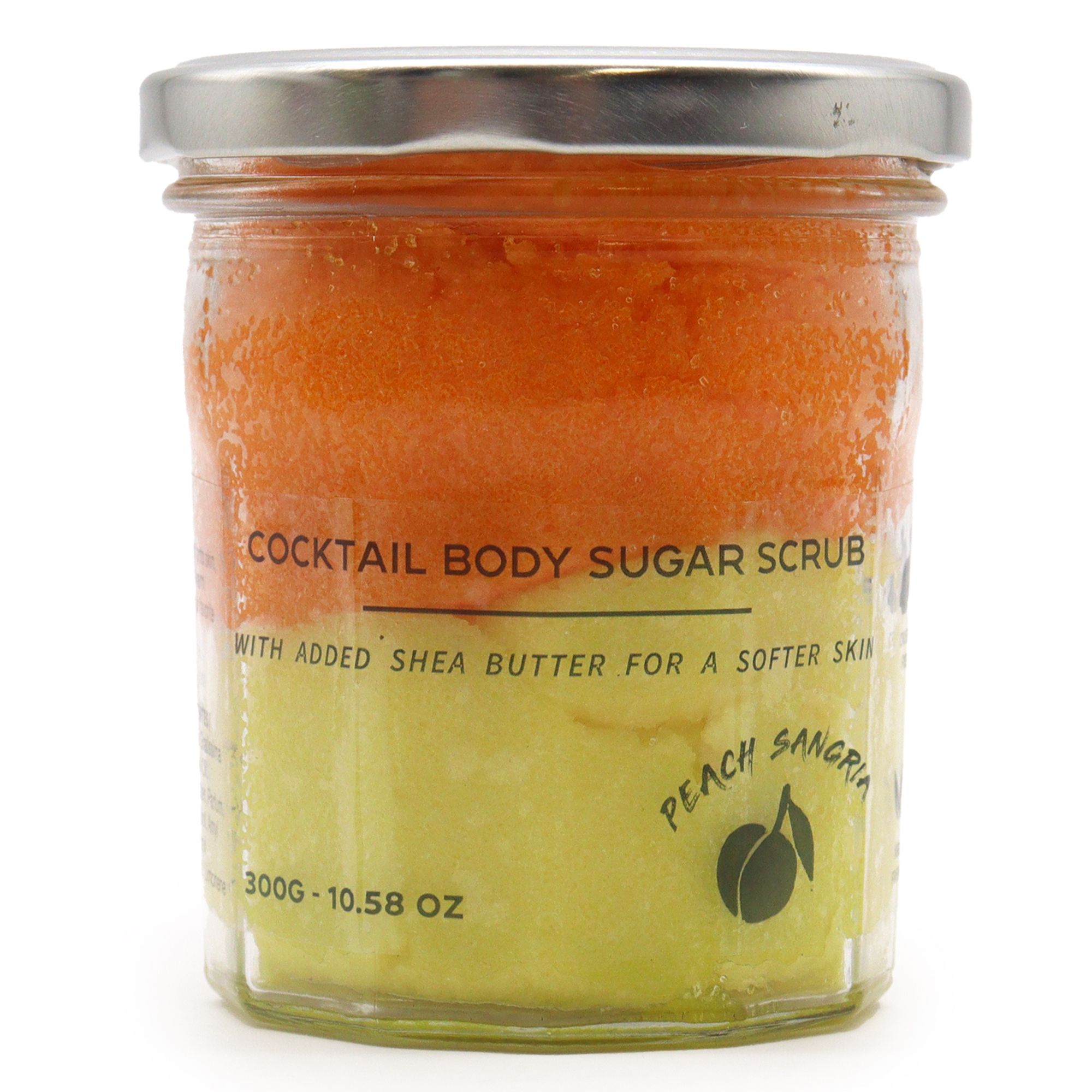 Exfoliante Corporal de Azúcar Sangría de Melocotón – 300 g - Imagen 2