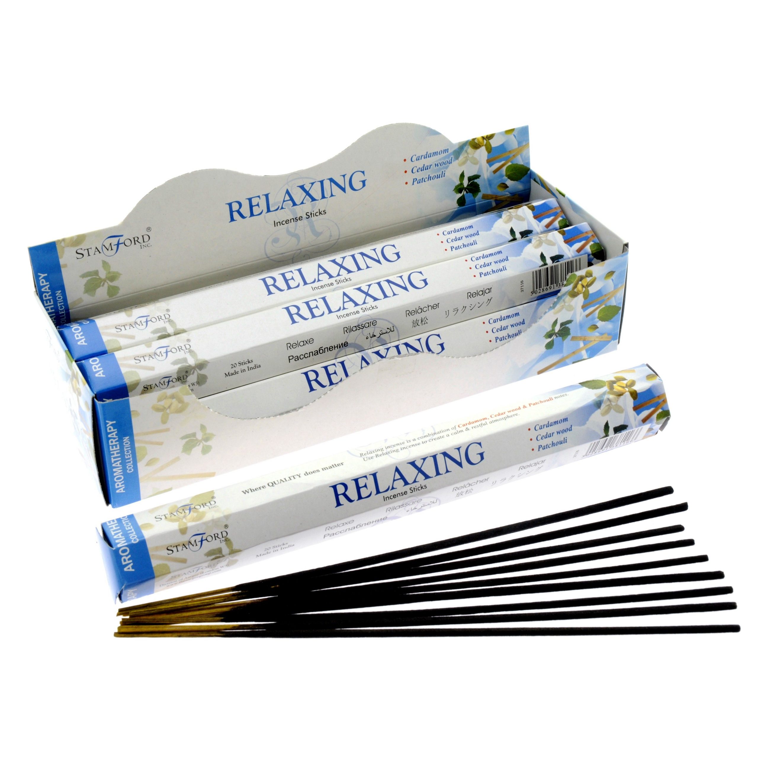 Varitas de incienso Stamford Premium – Relajante