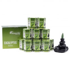 Alternative view of Conos de Incienso de Reflujo Aromatika Backflow – Eucalipto