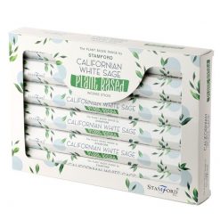 Alternative view of Varitas de incienso Stamford a base de plantas – Salvia Blanca