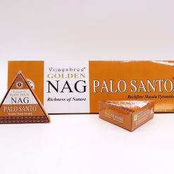 Alternative view of Conos de Incienso Jumbo Nag Dorado - Palo Santo Reflujo 42g