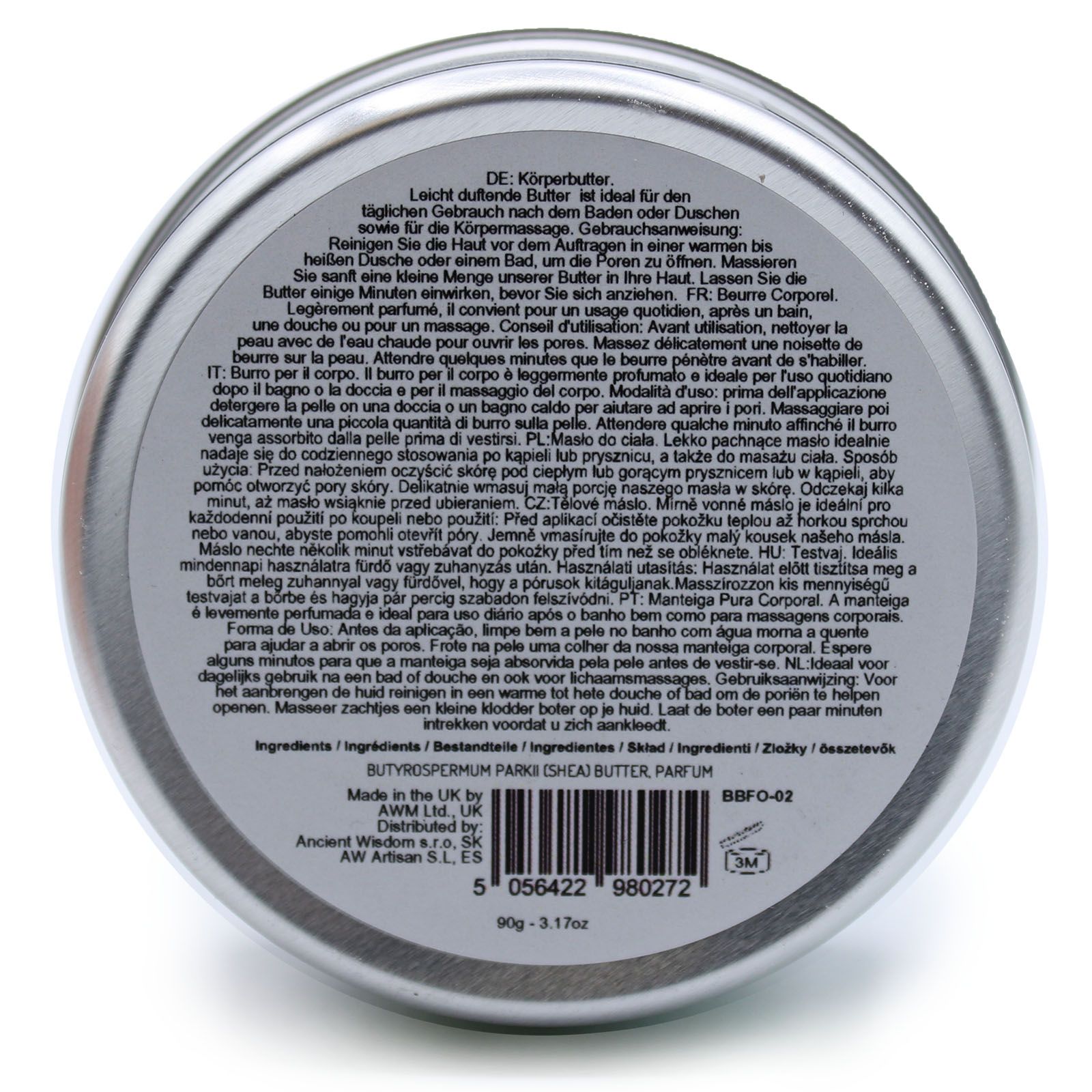 Manteca Corporal de Karité Perfumada de Mango – 90 g - Imagen 2