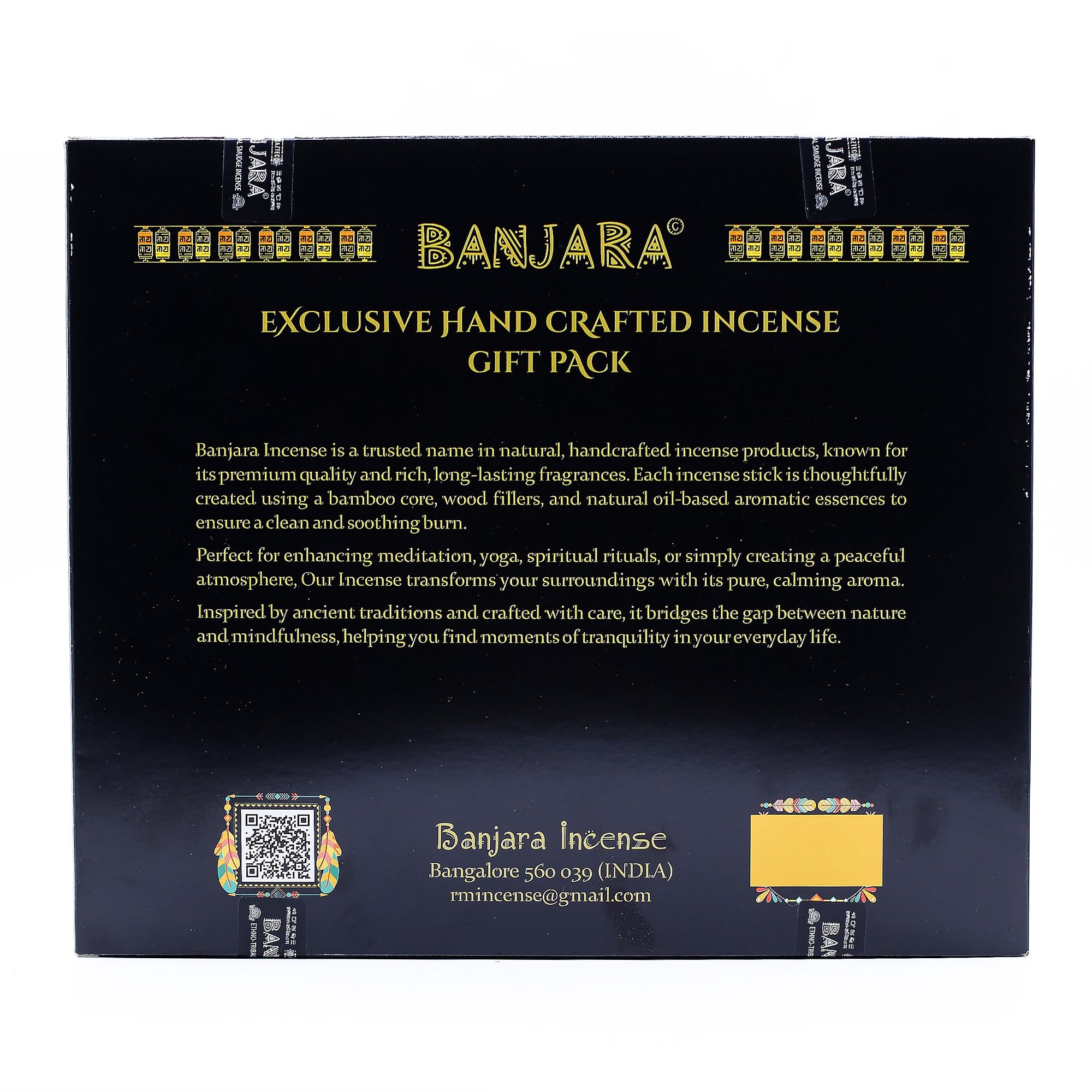 Set Banjara Palo Santo para sahumar – 6 cajas - Imagen 4
