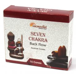 Conos de Incienso de Reflujo Aromatika – 7 Chakras