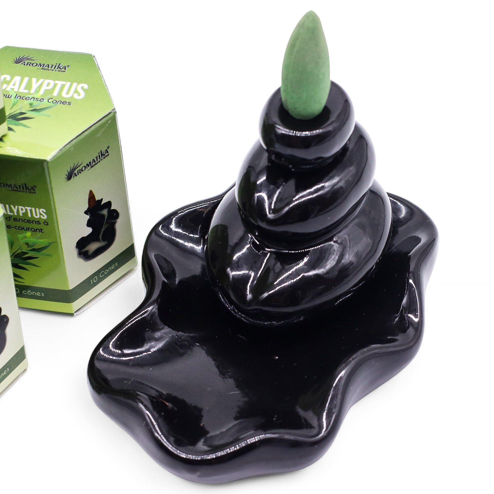Conos de Incienso de Reflujo Aromatika Backflow – Eucalipto