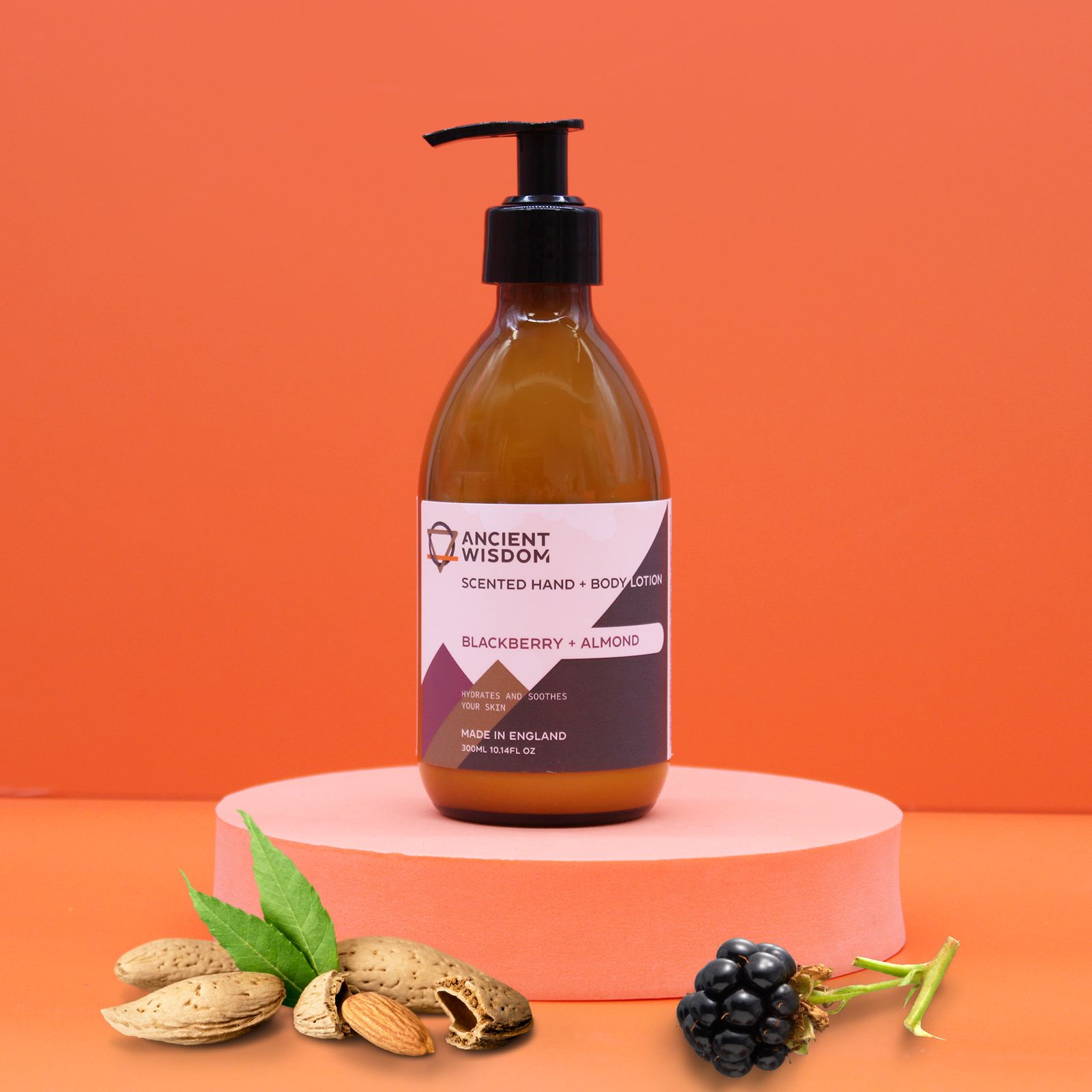 Loción Corporal de Mora y Almendra – 300 ml - Imagen 3