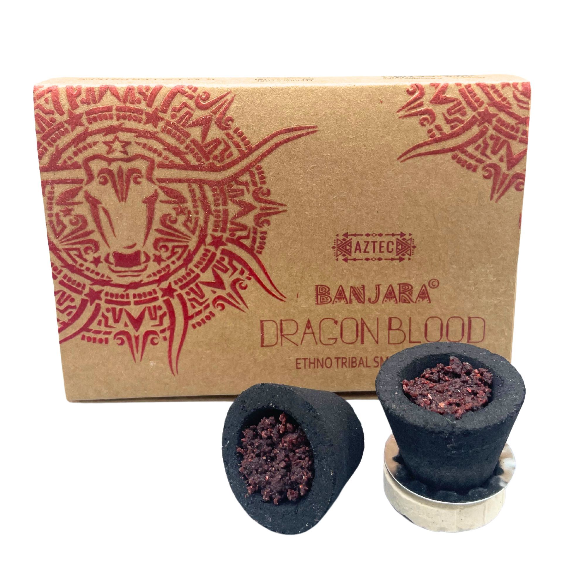 Copas de resina Banjara – Sangre de Dragón