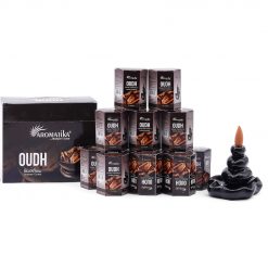 Alternative view of Conos de Incienso de Reflujo Aromatika Backflow – Oudh