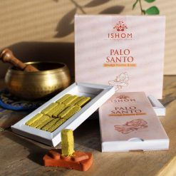 Ladrillos de incienso natural con quemador – Palo Santo