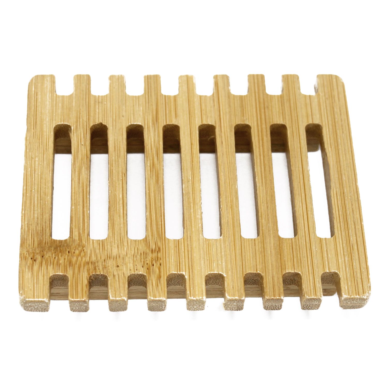 Jabonera de madera de hemu con diseño de piano - Imagen 3