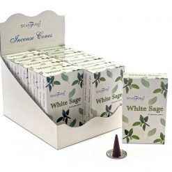 Alternative view of Conos de incienso Stamford Premium – Salvia Blanca