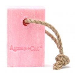 Jabón artesanal con cordón Flor de Japón – 150 g