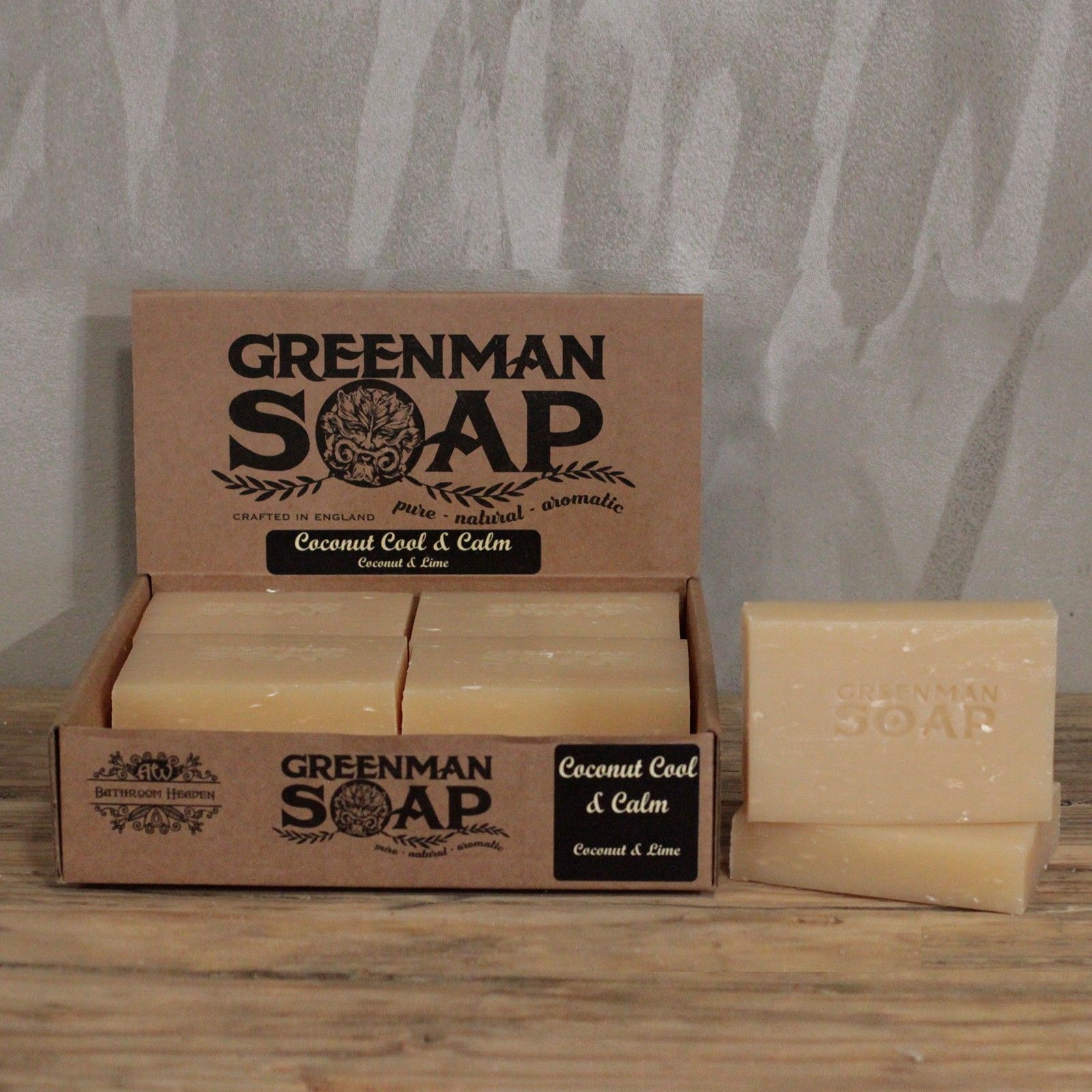 Jabón Greenman 100g - Coco fresco y tranquilo - Imagen 4