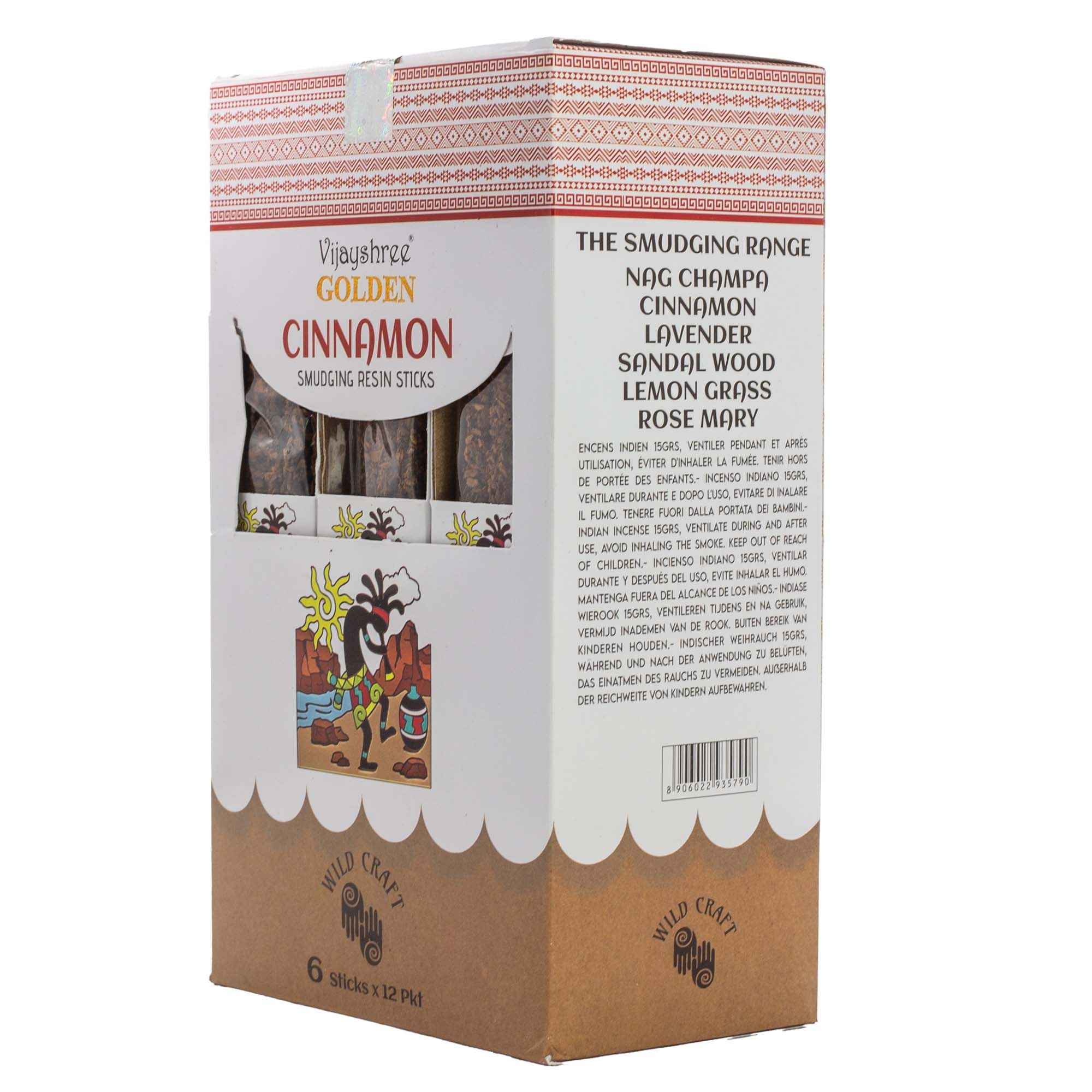 Varillas de resina dorada – Canela - Imagen 9