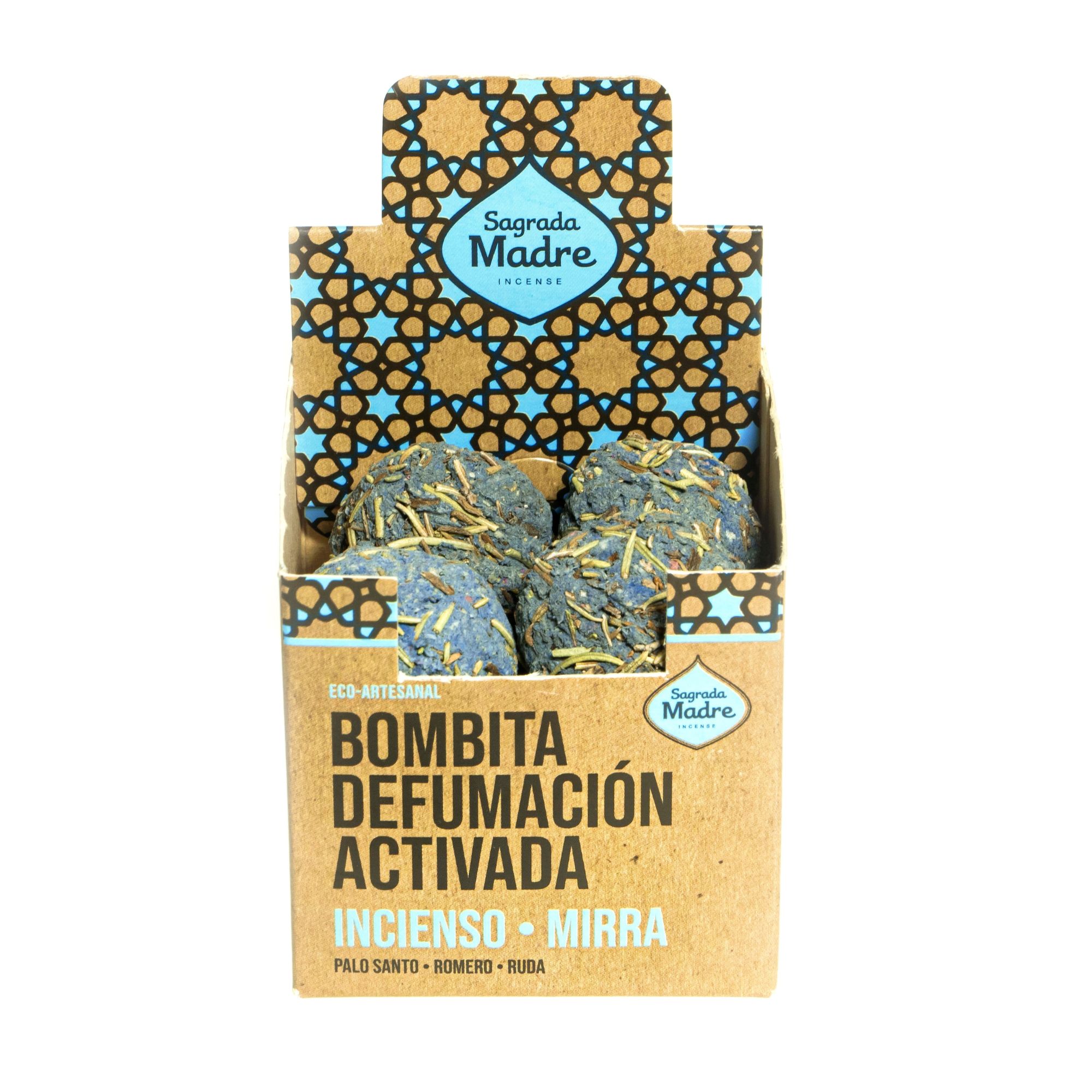 Bombitas de incienso Sagrada Madre – Mirra, 8 unidades - Imagen 4