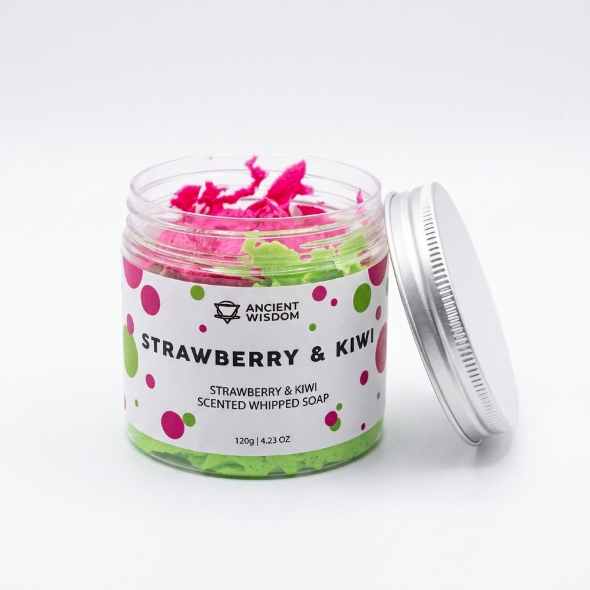 Jabón Cremoso de fresa y kiwi 120 g - Imagen 2