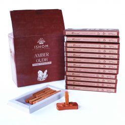 Ladrillos de incienso natural con quemador – Madera de Ámbar