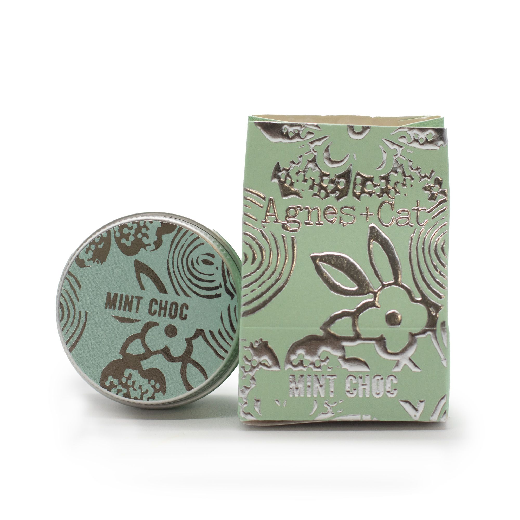 Bálsamo Labial de Chocolate y Menta Agnes + Cat – 20 g