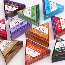 Alternative view of Conos de Incienso Jumbo Dorado Nag - Champa Reflujo 42g