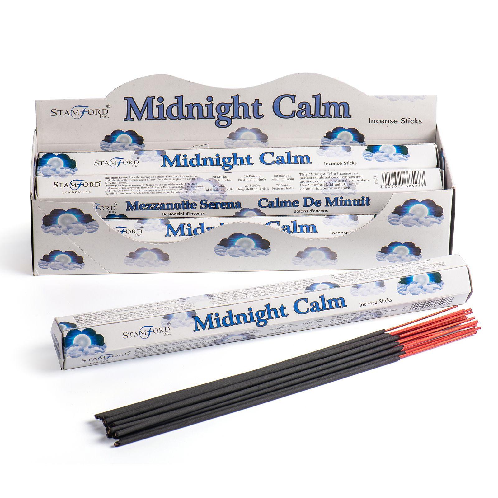 Varitas de incienso Stamford Premium – Calma de Medianoche