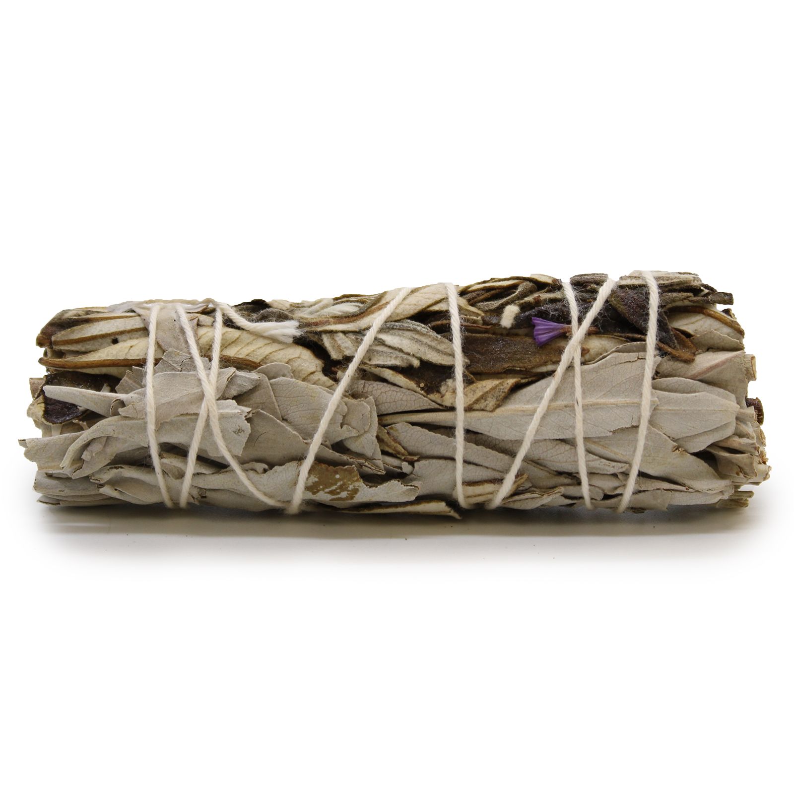 Atado de salvia blanca y yerba santa – 10 cm