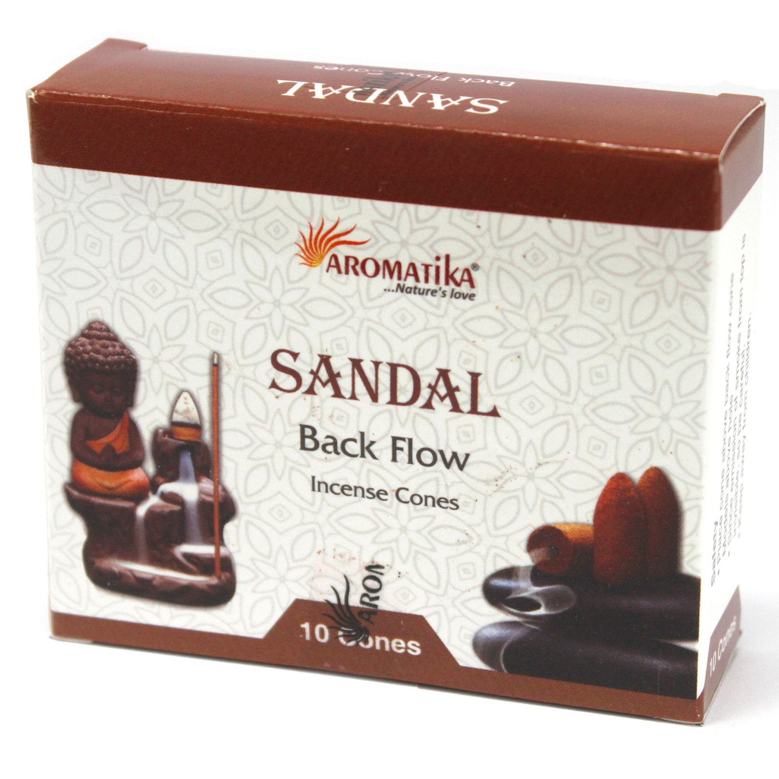 Conos de Incienso de Reflujo Aromatika – Sándalo