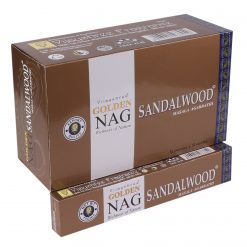 Varitas de incienso Golden Nag – Sándalo 15 g