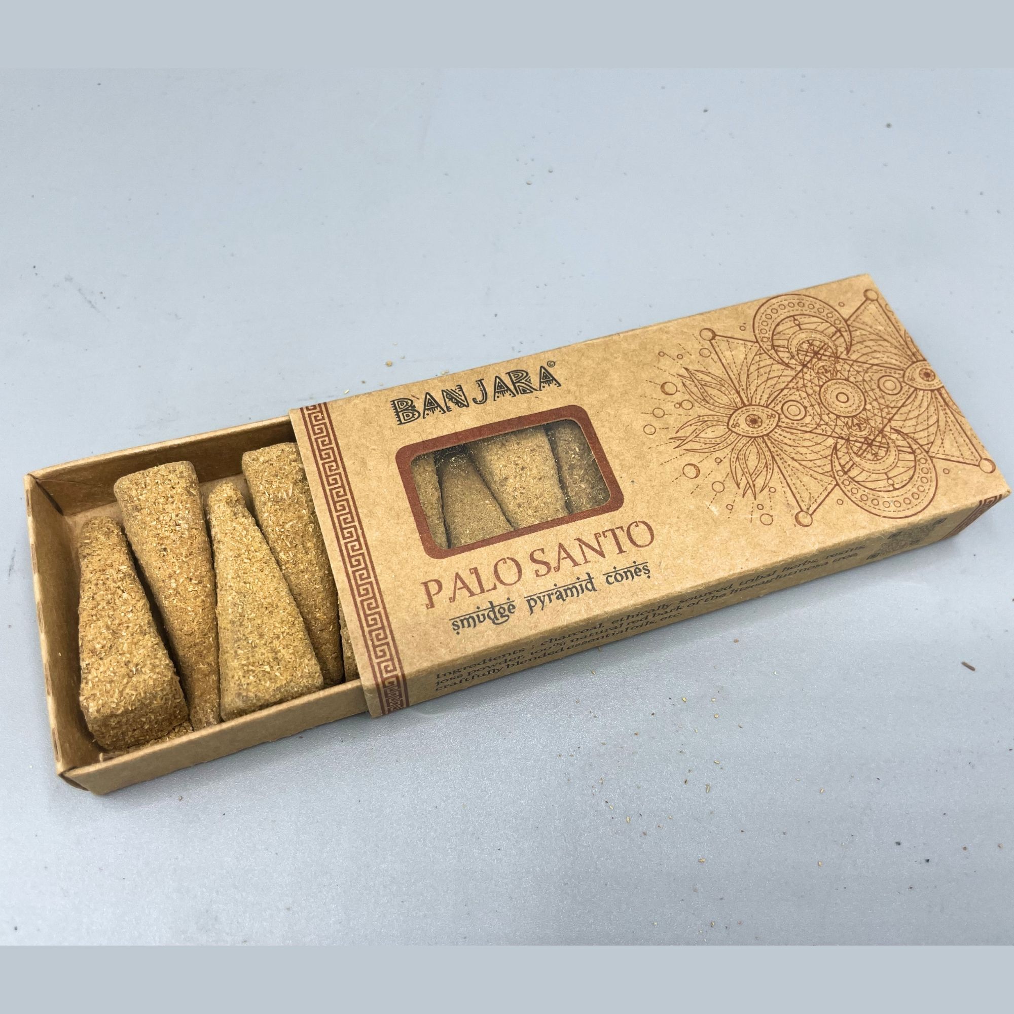 Conos piramidales Banjara Smudge – Palo Santo - Imagen 5